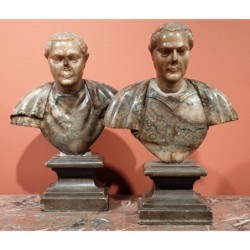 Jules César et Constantin le Grand - XVIIe siècle