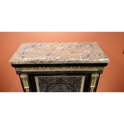 Meuble d'appui de style Boulle, fin XVIIIe siècle