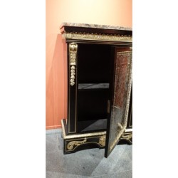 Meuble d'appui de style Boulle, fin XVIIIe siècle