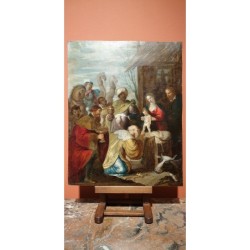 Adoration des Mages - Cornelis I DE BAELLIEUR (1607-1671)