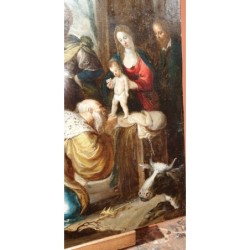 Adoration des Mages - Cornelis I DE BAELLIEUR (1607-1671)