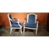 Suite de 4 fauteuils Louis XVI