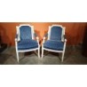 Suite de 4 fauteuils Louis XVI