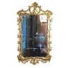Miroir anglais en bois doré