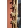 Miroir anglais en bois doré
