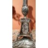 Paire de candélabres en argent