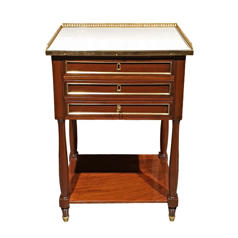 Table chiffonnière Louis XVI