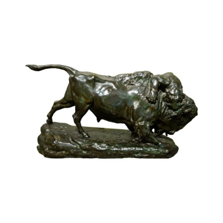 lionne-attaquant-un-bison-georges-gardet-1863-1939