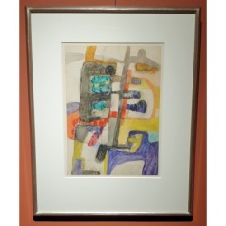 Composition 1951 - Maurice Estève (1904 - 2001)