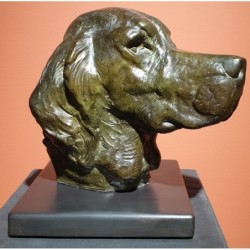 Tête de Setter - Georges GUYOT (1885 - 1973)