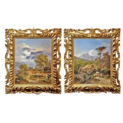 Paysage France/Italie -...