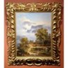 Paysage France/Italie - Carlo Marko (1822 - 1891)