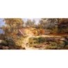 Paysage France/Italie - Carlo Marko (1822 - 1891)