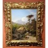Paysage France/Italie - Carlo Marko (1822 - 1891)